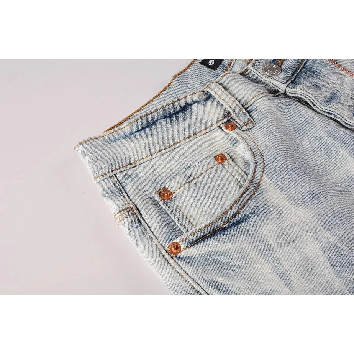 Spring and Autumn Fashion Trend Printed Straight-Leg Stretch Sports Jeans Men's Casual Slim Fit Comfortable High Quality Pants