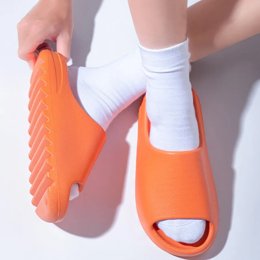 Women Men Slippers Fashion EVA Slides 2025 Summers Outdoor Beach Sandals Women Casual Shoes Man Flip-flops Men's Sandal