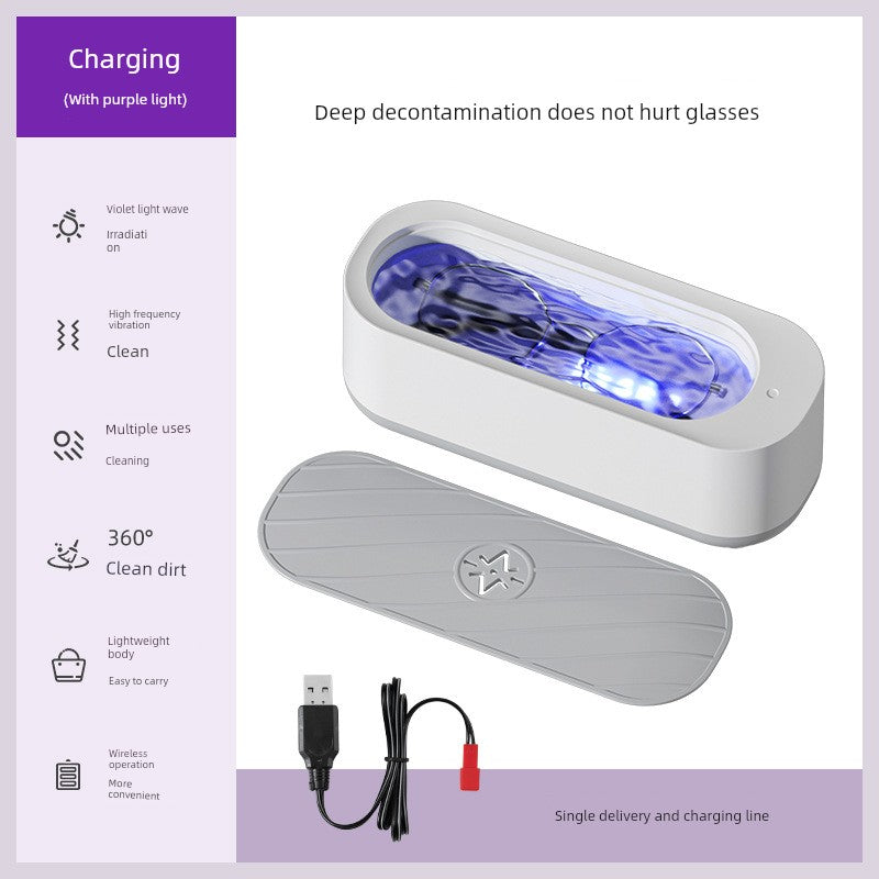 Small For Home Makeup Tools Cleaning Device Glasses Cleaning Case For Home Ultrasonic Cleaning Machine [] 【]