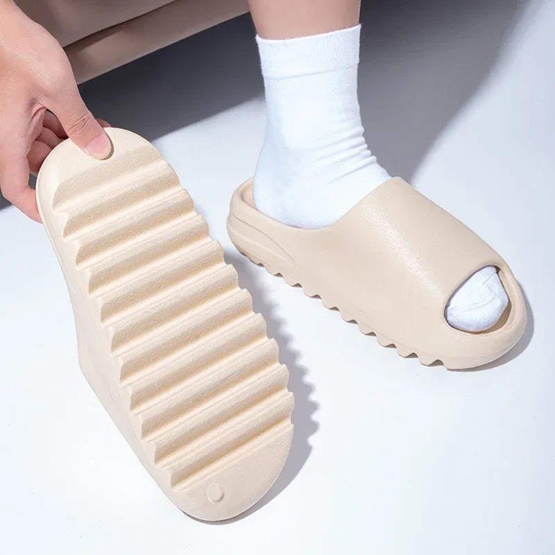 Women Men Slippers Fashion EVA Slides 2025 Summers Outdoor Beach Sandals Women Casual Shoes Man Flip-flops Men's Sandal